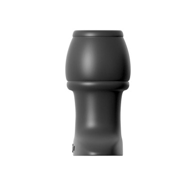 Plug-OPEN WIDE TUNNEL PLUG BLACK